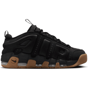 Nike Air More Uptempo Low - Black/Gum Medium Brown