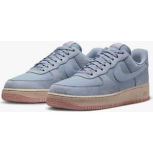 Nike Ashen Slate Streetwear Sneakers Af-1 - Blå