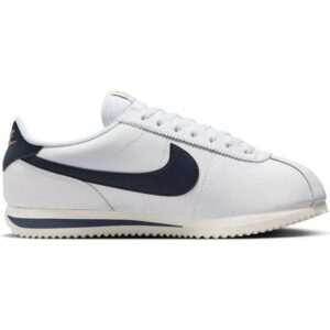 Nike Cortez Leather W - White/Sail/Metallic Gold/Obsidian