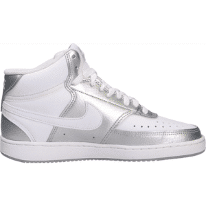Nike Court Vision Mid W - White/Metallic Silver
