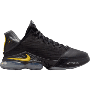 Nike LeBron 19 Low - Black/University Gold/Smoke Grey