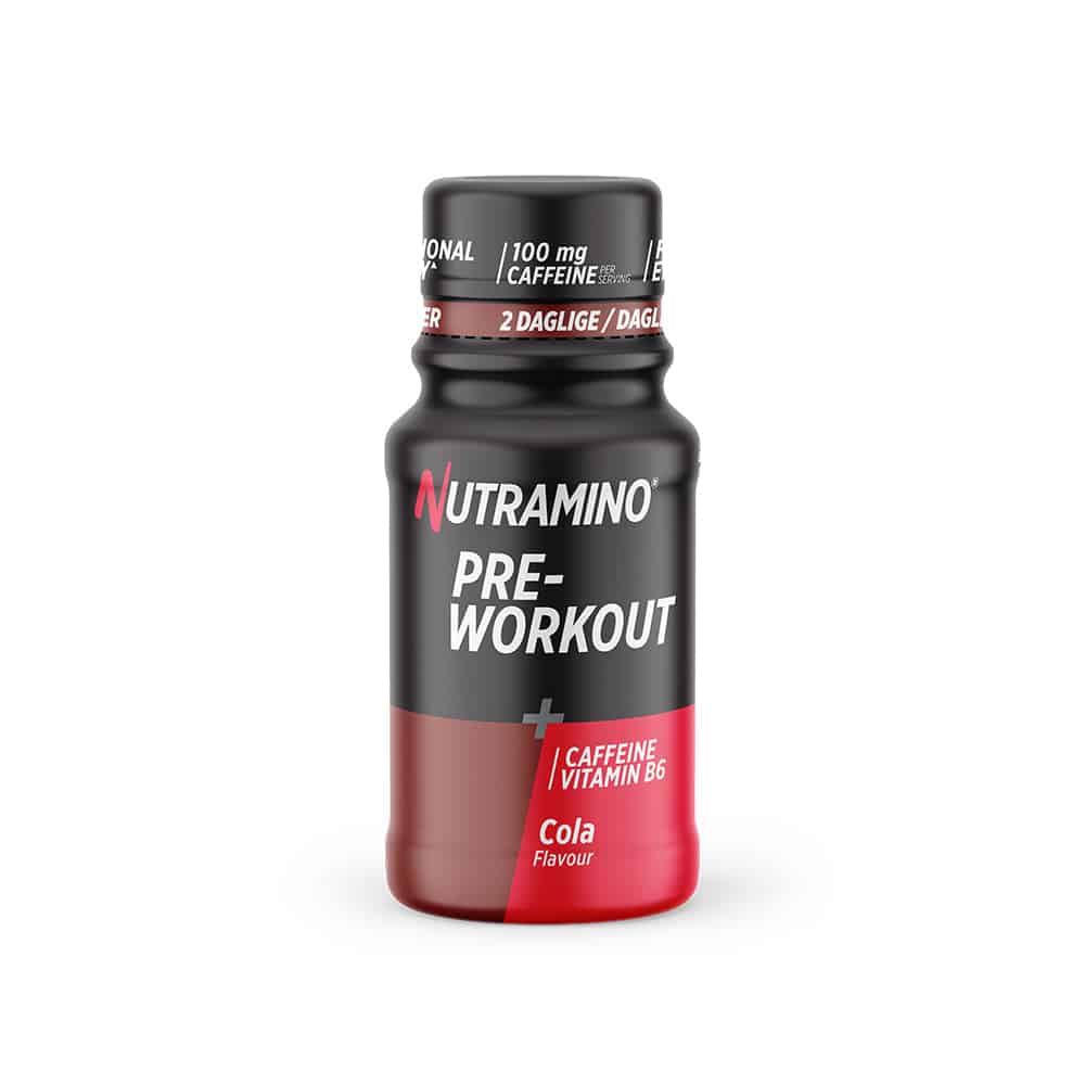 Nutramino Pre-Workout Shot (60ml) - Cola - OBS! BEDST FØR 28/02-2026 - Pre Workout