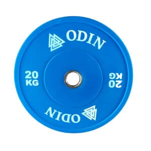 Odin Olympic Farvet Bumper Vægtskive 20kg (1 stk)