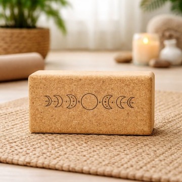 Yogablok månefase - Yoga blok - GodKarmaShop