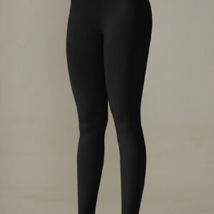 AirMotion Scrunch Tights - Black - Medium / Black