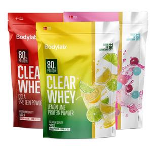Bodylab Clear Whey - Flere smagsvarianter - 500 g