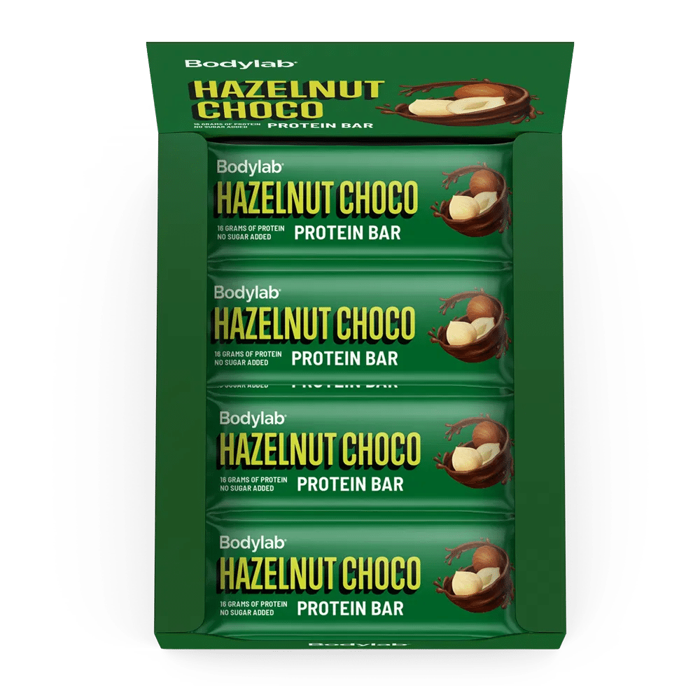 Bodylab Protein Bar - Hazelnut Choco (12x55g) - Proteinbar