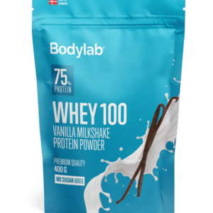 Bodylab Whey 100 Vanilla Milkshake, 400g.
