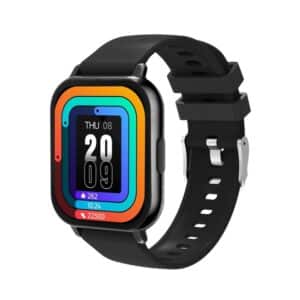DENVER SWC-176B Black - Bluetooth Smart Watch with health sensors & call function