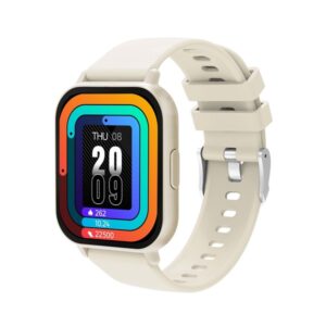 DENVER SWC-176BE Beige - Bluetooth Smart Watch with health sensors & call function
