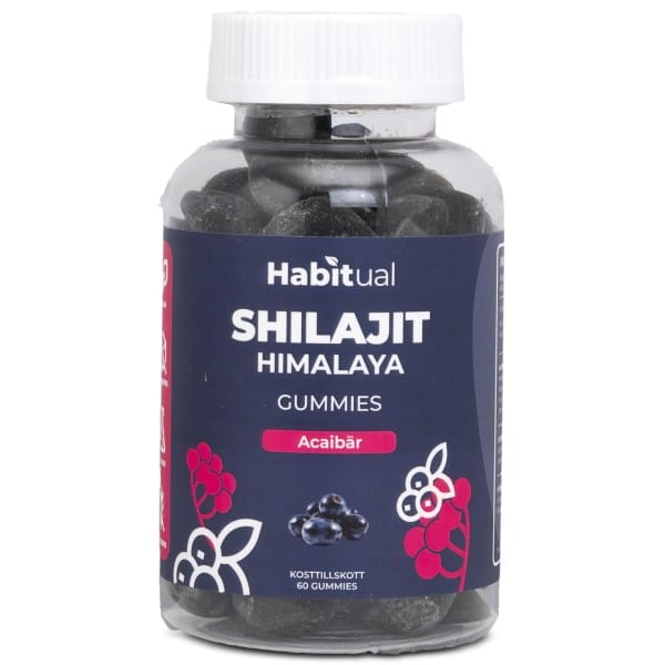 Habitual Shilajit Gummies, Acaibær, 60 Gummies