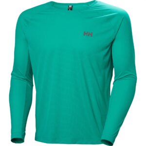 Helly Hansen Trail LS T-shirt, herre, grøn