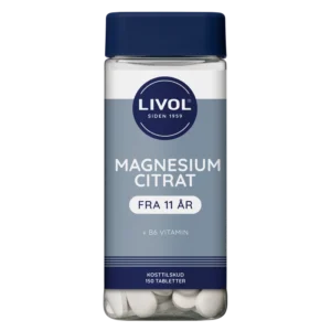 Livol MagnesiumCitrat + B6 Vitamin 150 Pieces