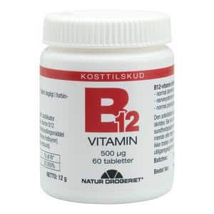 Natur-Drogeriet B12-vitamin 500 Âµg - 60 tabl.