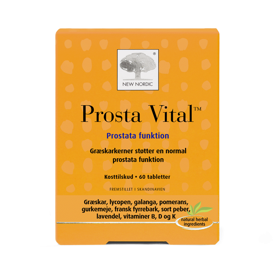 New Nordic Prosta Vital 60 tabl. - 2 for 350,-