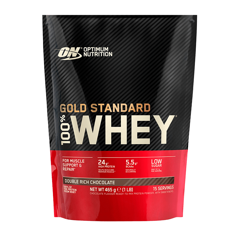 Optimum Nutrition Gold Standard 100% Whey Double Rich Chocolate (465 g)