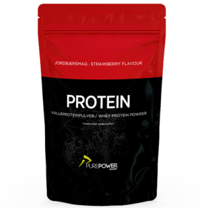PurePower Proteinpulver Jordbær (400 g)