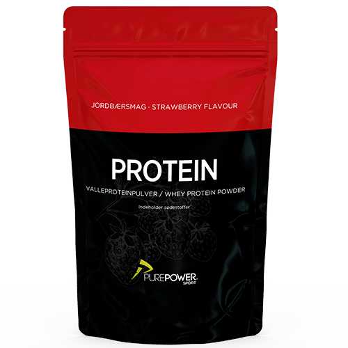 PurePower Proteinpulver Jordbær (400 g)