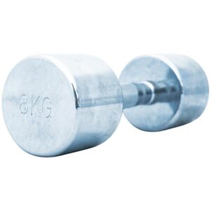 TITAN LIFE PRO Chrome Dumbbell 8 kg