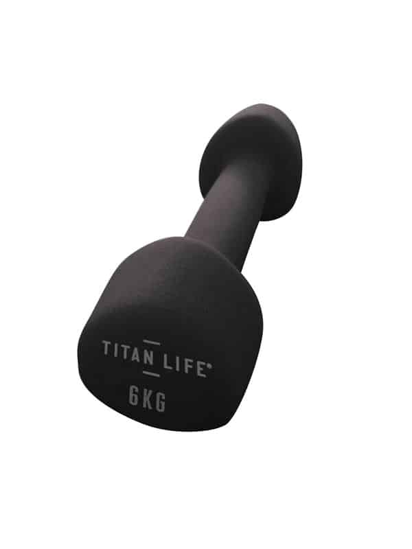 TITAN LIFE PRO Dumbbell Aerobic 6 kg Vinyl