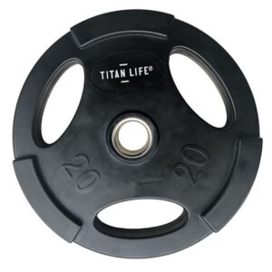 TITAN LIFE Weight Disc 20 kg Rubber