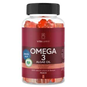 VitaYummy Omega 3, Peach, 60 Gummies
