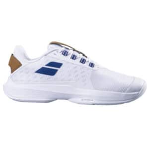 Babolat Jet Tere 2 All Court Wimbledon Men (White/Blue Navy) - 42