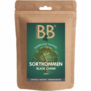 B&B Sortkommen Pulver Til Hunde Ø (100 g)