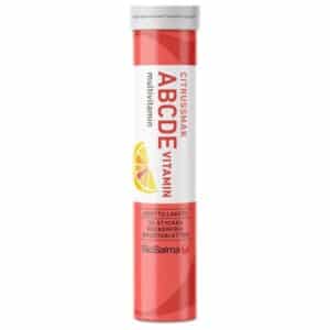 BioSalma ABCDE-vitamin, Citrus, 20 brusetabletter