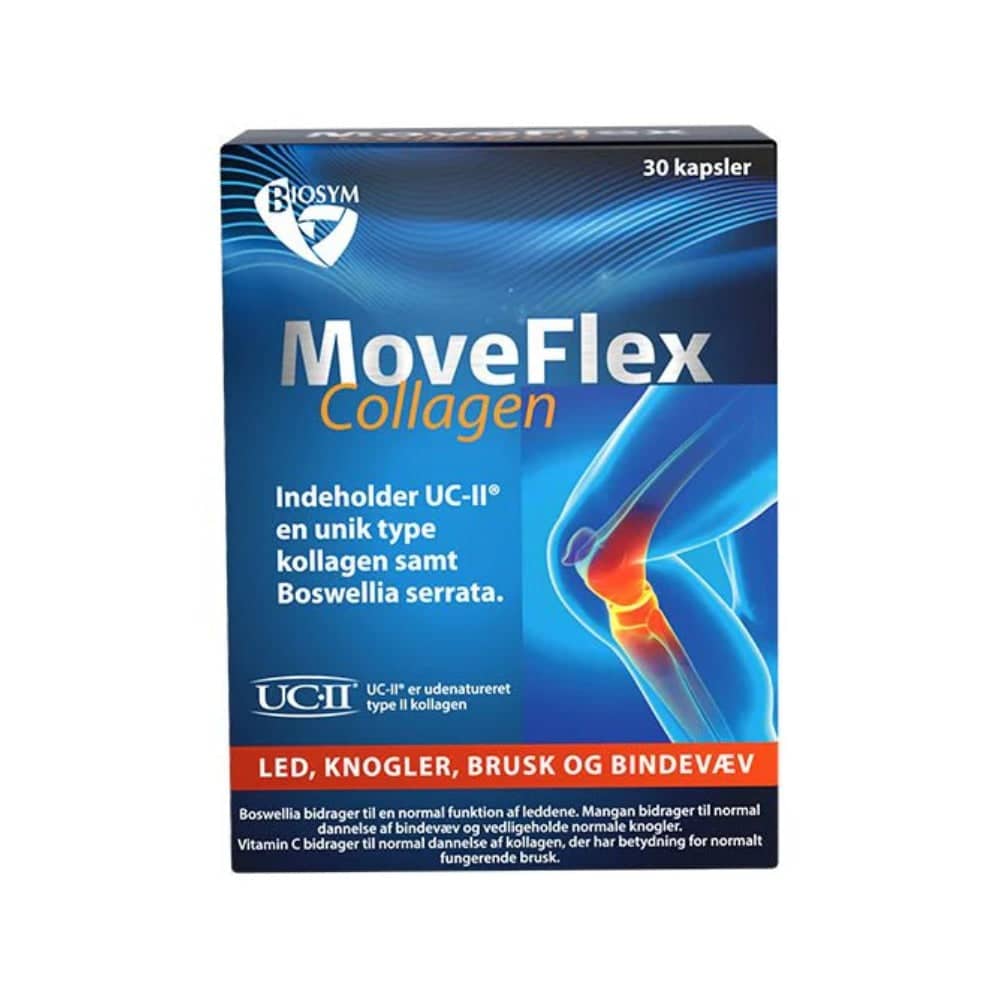 Biosym MoveFlex Collagen (30 kapsler) - Kosttilskud