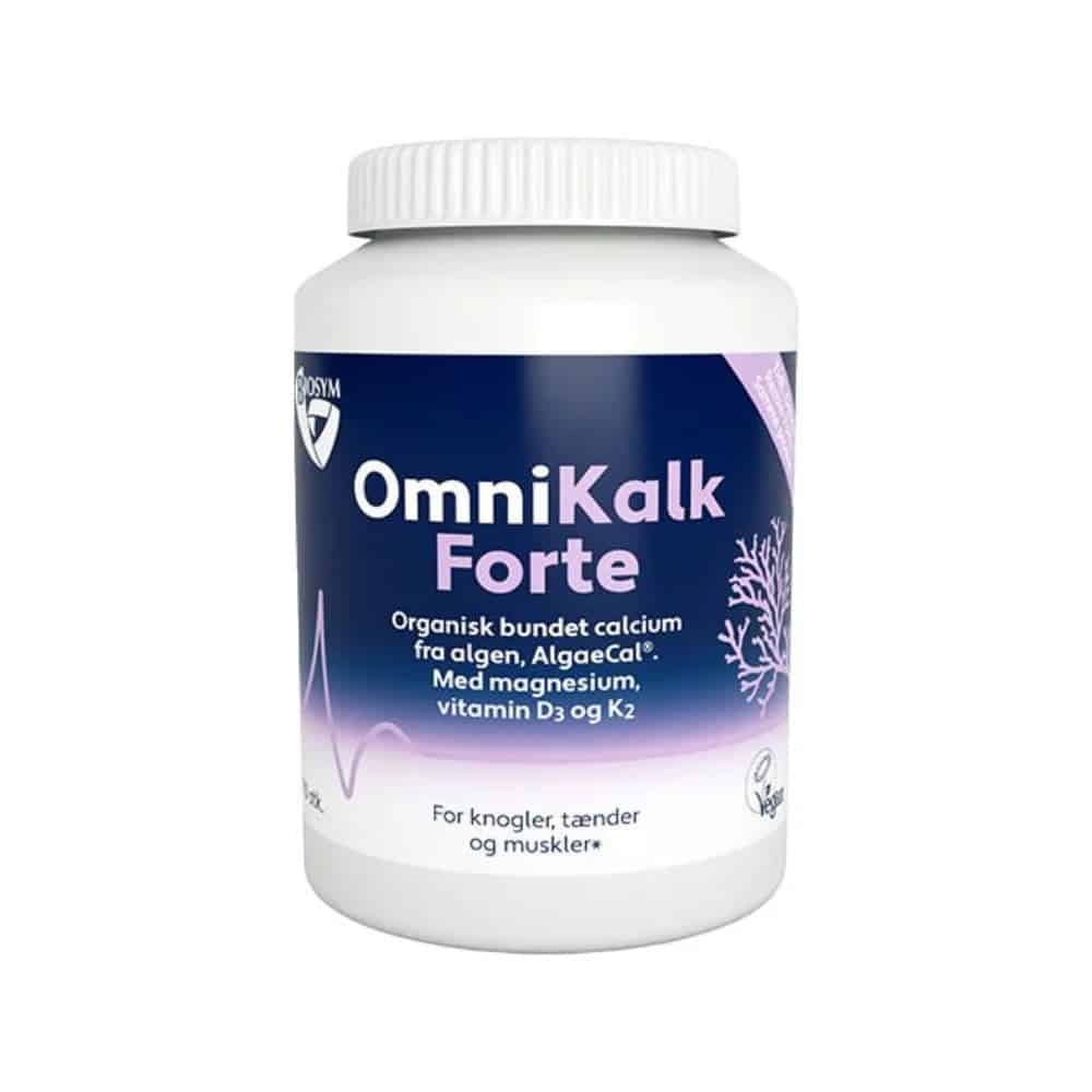 Biosym OmniKalk Forte (160 kapsler) - Kosttilskud