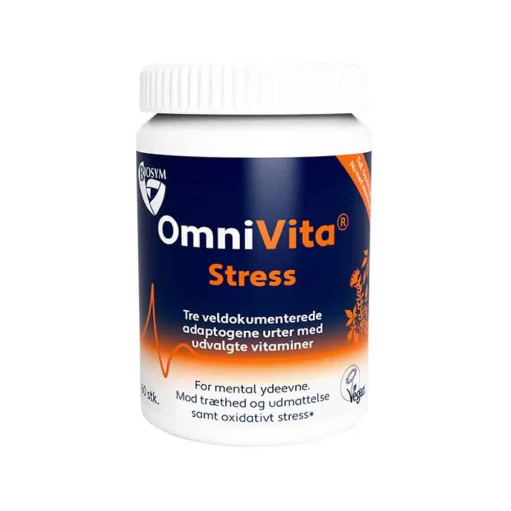 Biosym OmniVita Stress (60 kapsler) - Kosttilskud