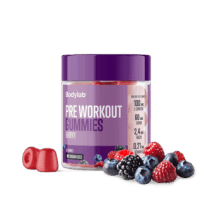 Bodylab Pre Workout Gummies (60 stk) - Berry