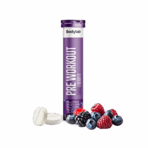 Bodylab Pre Workout Tabs (20 stk) - Berry