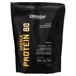 Enough Proteinpulver, Vanilje, 1 kg