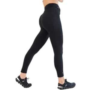 FlipBelt Womens Thermal Leggings, M, Sort