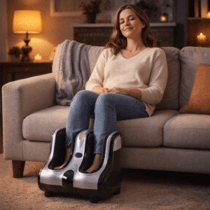 Fod- og Læg Massager med Varme og Vibration 3 Hastigheder