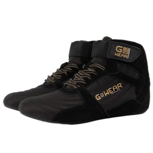 Gorilla Wear Gwear Pro High Tops, 40, Black/Gold