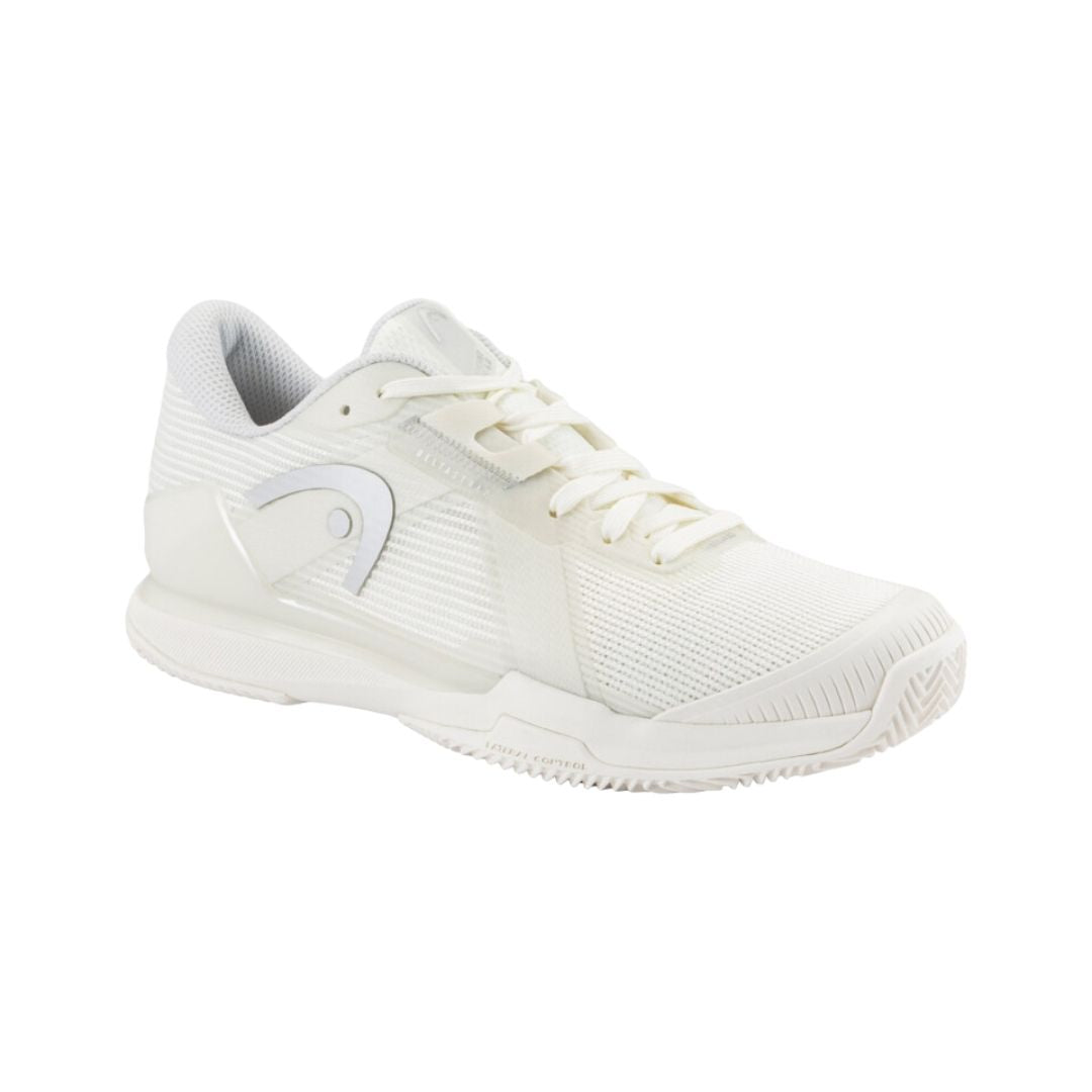 Head Sprint Pro 4.0 Clay Women (Chalk White/Light Grey) - 36