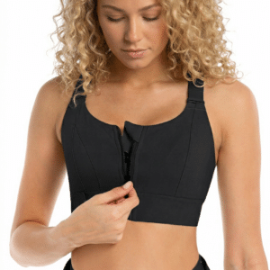 High Support Sports BH med Lynlås - Black - Small / Black