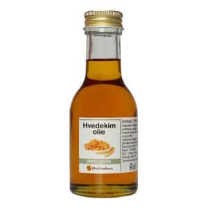 Hvedekimolie koldpresset, uraffineret, økologisk 30 ml - Rig på E-vitamin, essentielle fedtsyrer - Hedenhus