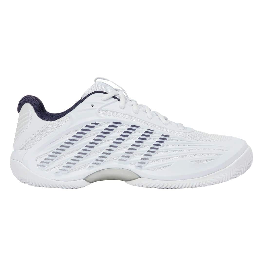 K-Swiss Hypercourt Express 3 Clay Men (White/Peacoat/Silver) - 41.5
