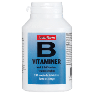 Lekaform B-Vitaminer (250 tabl)