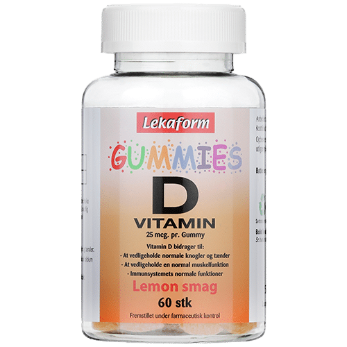 Lekaform Gummies D-Vitamin (60 stk)