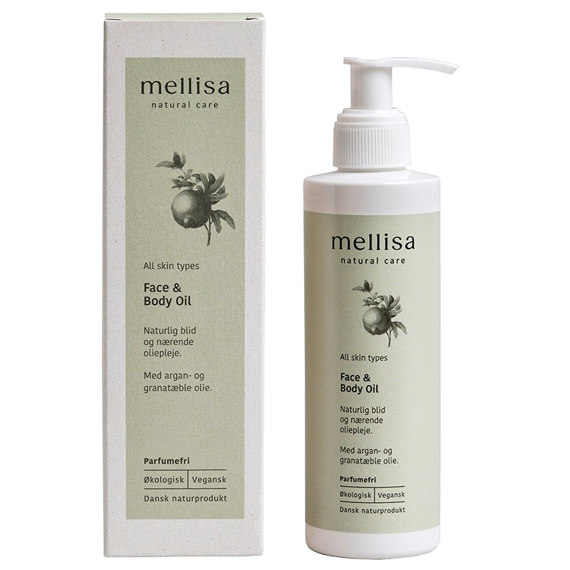 Mellisa Ansigts og kropsolie (200 ml)