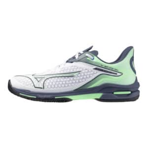 Mizuno Wave Exceed Tour 6 CC (White/India Ink/Neo Mint) - 46