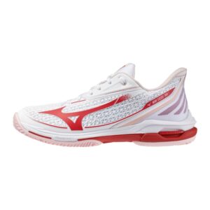 Mizuno Wave Exceed Tour 7 CC Women (White/Fiery Red/Pinkesque) - 36.5