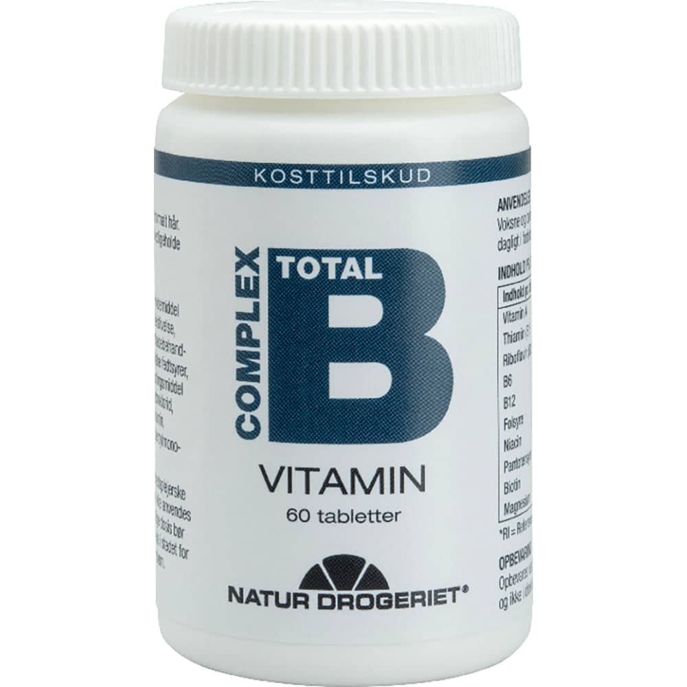 Natur Drogeriet B-Complex Total (60 stk) - Kosttilskud