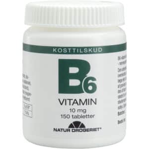 Natur Drogeriet B6-vitamin 10 mg (150 stk) - Kosttilskud