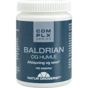 Natur Drogeriet Baldrian/Humle (190 stk) - Kosttilskud